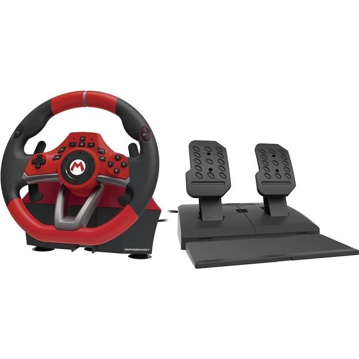 Volante HORI Mario Kart Racing Wheel Pro Deluxe para Nintendo Switch Hori - Controladores de jogo - volante, mario kart, nintendo switch