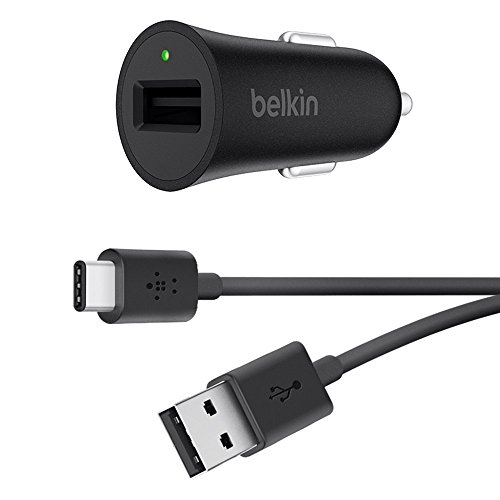 Carregador Auto BELKIN F7U032bt04-BLK Preto Belkin - Carregadores de bateria de uso geral - auto, preto