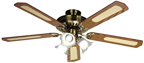 Ventoinha de Teto Farelek Baleares | Castanho FARELEK - Ventiladores de teto - castanho, 132 cm, reversível, 60 W