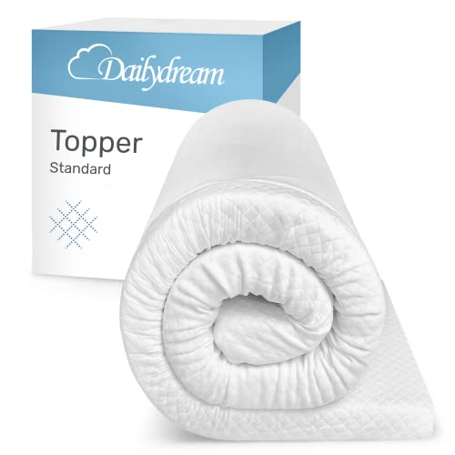 Colchão DAILYDREAM Viscoelástico (135 x 190 cm - Altura: 3.5 cm) Mercatura - Protetores de Colchão - viscoelástico, 135x190cm, 3.5cm