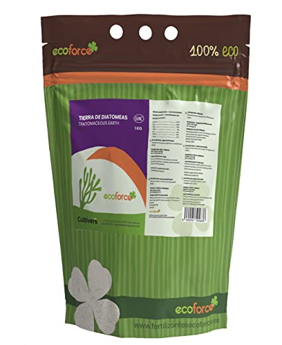 Cultivadores Terra Diatoméias Micronizadas 1Kg Cultivers Ecoforce - Adubos - diatoméias, micronizadas, cultivadores
