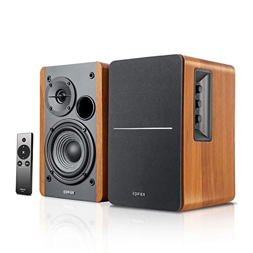 Edifier R1280TS 2-Way Active Speakers (40 Watt) Preto, Madeira Edifier - Alto-falantes - 2-ways, 40 watt, preto madeira, 21 W