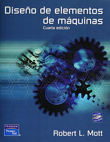 Livro Diseño De Elementos De Maquinas de J. A. C. M. V. S. S. (Espanhol) PRENTICE HALL - Livros - elementos de máquinas, análise de decisão, diseño