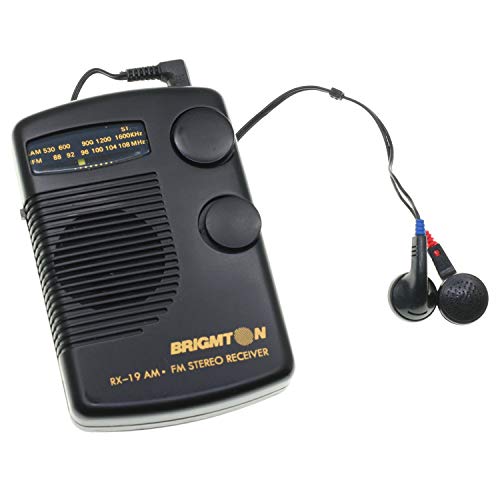 Rádio Portátil com Auscultadores e Coluna Brigton 3W BRIGMTON - Áudio - rádio portátil, auscultadores, coluna, brigton 3w