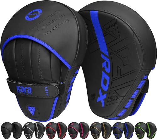 RDX SPORTS MANOPLAS DE BOXEO MUAY THAI MMA ENTRENAMIENTO PAOS MAYA HIDE CUERO CURVADOS BOXING PADS RDX - Roupa - couro, durabilidade, curvado, treino