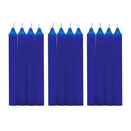 Vela de mesa MULTIPLES 17.5cm (Azul - 12 velas) H HANSEL HOME - Velas - azul, 17.5 cm, 12 velas