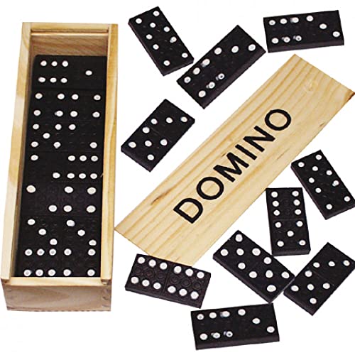 Jogo de tabuleiro PARENCE (8 anos) parence - Jogos - domino, 28 peças, madeira, 8 anos