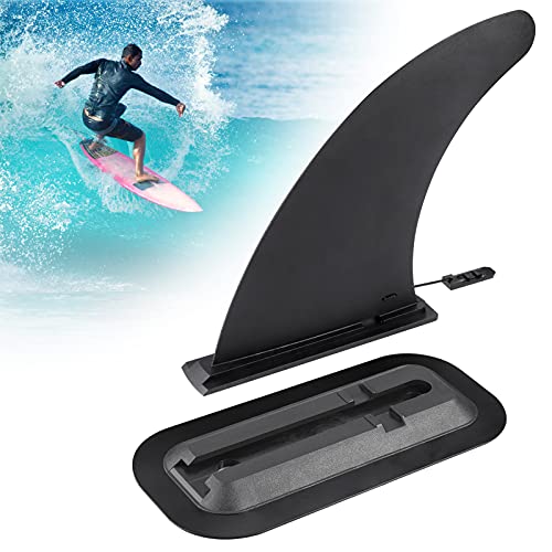 Zocipró - 9 polegadas (Universal - Removível) Zocipro - Aletas da prancha de surf - 9 polegadas, removível, estabilidade, resistência à corrosão