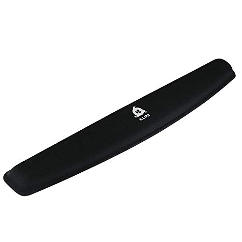 Apoio de Pulso KLIM Wrist Rest (Preto e Cinzento) KLIM - Apoio de pulso para teclado e mouse - apoio, pulso, preto, cinzento