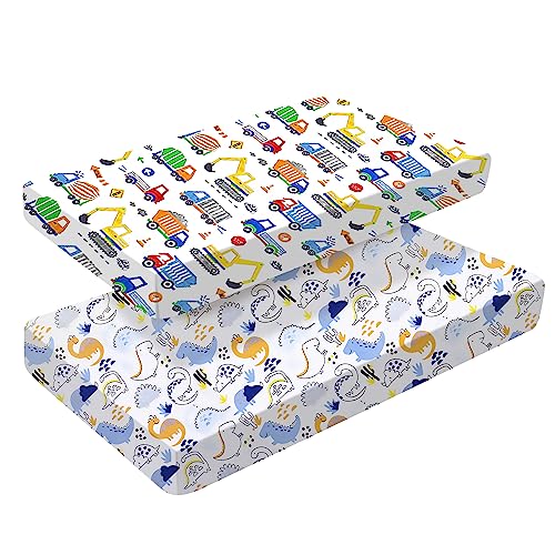 Conjunto de Lençóis para Berço LUCENT 2 Peças (140 x 70 cm) Baby Amabc - Roupa de cama - 140x70 cm, 2 peças