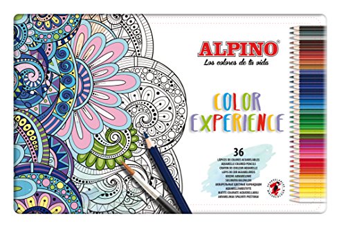 Lápis Cor ALPINO Color Experience (Multicor) Alpino - Lápis - multicor, mina resistente, acuarelável, difuminível