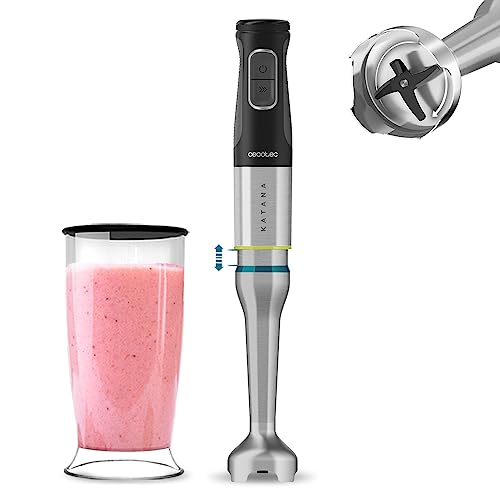 Liquidificadora Cecotec Bamba Varinha Mágica 12 Jar G 1200 W Cecotec - Eletrodomésticos de cozinha - 1200 W, 21 velocidades, 800 ml, inox