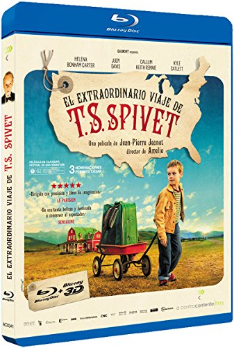 Blu-Ray El Extraordinario Viaje De T.S. Spivet (Edição em Espanhol) A CONTRACORRIENTE - Dvds e vídeos - blu-ray, edição em espanhol, aventura, científico