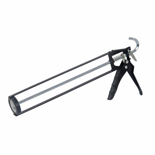 Pistola de Encauchado SILVERLINE 523130 (400ml) Silverline - Ferramentas de calafetagem - 400ml, pistola de encauchado, segurança, 15m