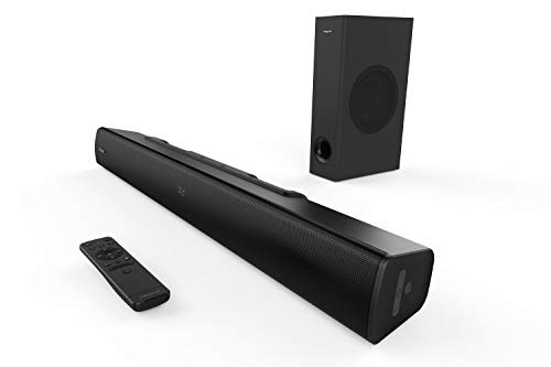 Creative Labs Stage V2 Barra de sonido 2.1 canales 80 W Preto (Sistema Hi Fi) CREATIVE - Alto-falantes - barra de som, 2.1 canais, 80W, hi fi