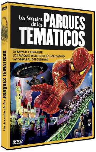 DVD Los Secretos De Los Parques Tematicos (Edição em Espanhol) Llamentol S.L. - Dvds e vídeos - parques temáticos, dvd, secrets, atracciones