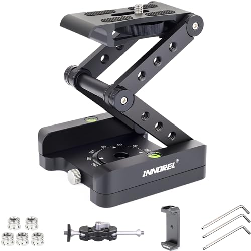 Tripé para Cabeça Z-Flex MH5 | Preto (Acessório Imagem e Som) INNOREL - Peças e acessórios para câmeras - tripé, cabeça, z-flex, alumínio, pés, preto