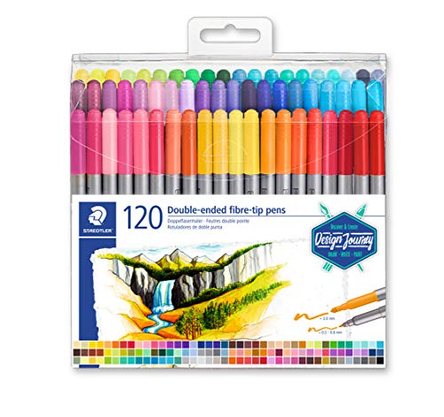 Marcador STAEDTLER Design Journey (Multicor) Staedtler - Marcadores e marcadores de texto - multicor, fibra, 3mm, 0.5-0.8mm