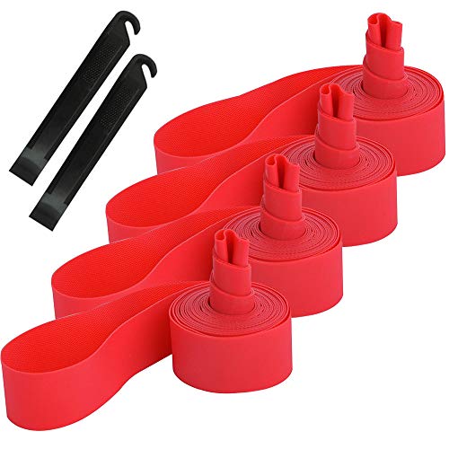 KitinDasen 4Pcs Premium Pvc Tire Tape 700C Inner Tube Protector FULARR - Peças de roda de bicicleta - kitindasen, premium, pvc tire tape, 700c inner tube protector