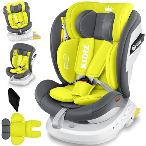 Cadeira Auto KIDIZ 360º Top Tether Isofix (Grupo 0+/1/2/3) KIDIZ - Móveis para bebês e crianças pequenas - isofix, top tether, posição ajustável, proteção lateral, arnês 5 pontos