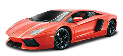 Modelo de veículo pré-montado BBURAGO Lamborghini Aventador LP700-4 1:18 azul BBURAGO - Modelos em escala - lamborghini, aventador, 1:18, azul