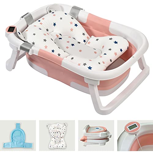Banheira PUPA 3 em 1 Rosa (Plástico - 60 x 40 cm) PUPA - Móveis para bebês e crianças pequenas - 3 em 1, ergonômico, flexível, leve