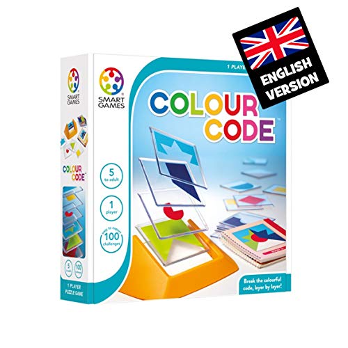 Jogo de tabuleiro LUDILO Colour Code (5 anos) Smart Games - Jogos - quebra-cabeça, concentração, resolução de problemas, visão espacial