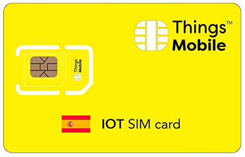 Cartão SIM THINGS MOBILE IOT ESPAÑA (1 ano) Things Mobile - Acessórios para telemóveis - iot, m2m, cobertura global, 1 ano