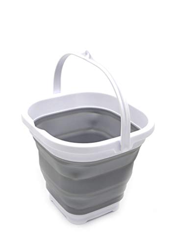 Caixa de Plástico Dobrável Super Mini Quadrado SAMMART SAMMART - Baldes - dobrável, super mini, quadrado