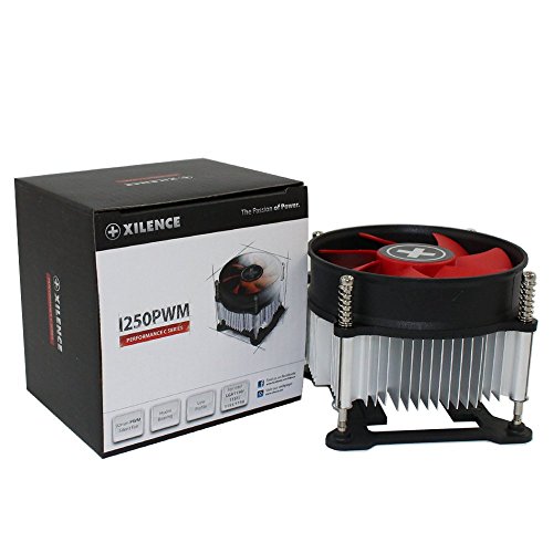 Xilence Xc032 Pasta de computador Ventoinha Xilence - Peças de refrigeração de sistema de computador - 92 cm, 2500 rpm, 44,25 cfm, preto, vermelho
