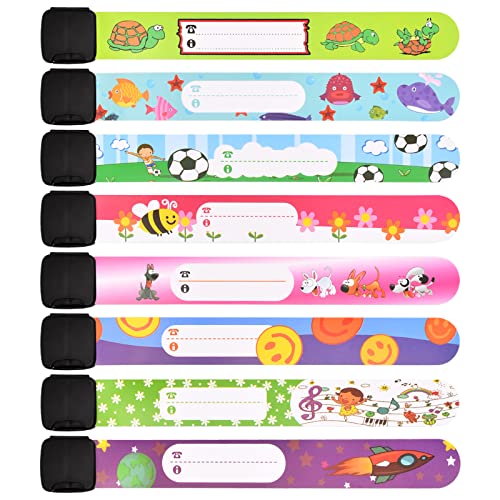 Bracelete Antipérdida 8 Unidades Multicor Joyan - Acessórios de rádio de comunicação - multicor, antipérdida, reutilizável, ajustável