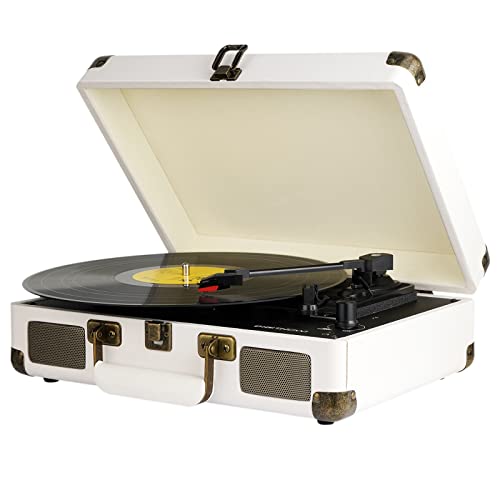 Gira-discos DIGITNOW DN-TRK-01 (Manual - Velocidade: 33 1/3 - 45 - 78) DIGITNOW! - Gira-discos e leitores de vinil - 3 velocidades, 33 1/3 rpm, 45 rpm, 78 rpm, portátil