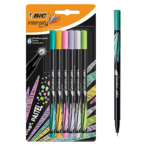 Canetas de Feltro BIC Velleda Neon (Caixa de 6) BIC - Canetas - canetas, feltro, neon, resistentes à mancha, ponta fina
