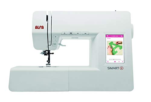 Máquina de Costura ALFA SMART Smart Plus 100 Alfa - Máquinas de trabalho de tecidos - máquina de costura, embalar, preto prateado