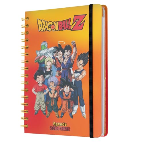 Agenda Escolar ERIK EDITORES Dragon Ball (A5 - 2024/2025 - Semanal - 14.8x21cm) Grupo Erik - Calendários, organizadores e planejadores - escolar, dragon ball, A5, semanal