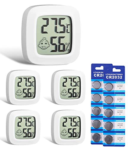 Hidrômetro Termómetro Digital 5 Unidades NEFLSI NEFLSI - Termopares e termopilhas - hidrômetro, termómetro digital, 5 unidades, neflsi, resistente à água, lcd