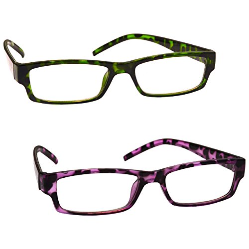 Pack de 2 Lentes para Leitura UV R2PK009 (Recondicionado Como Novo) The Reading Glasses Company - Óculos de grau - pack, lentes, leitura, UV, recon