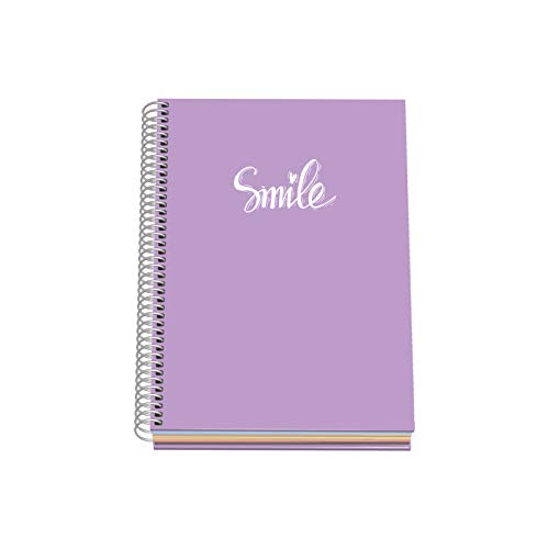 Caderno DOHE Spiral (A5 - 100 Folhas - Rosa) DOHE - Cadernos e bloco de notas - A5, 100 folhas, rosa, bolsa interna