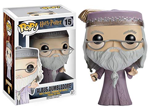 Figura FUNKO Pop! Movies: HP - Albus Dumbledore Funko - Bonecos de ação e brinquedo - vinil, 9 cm, caixa original