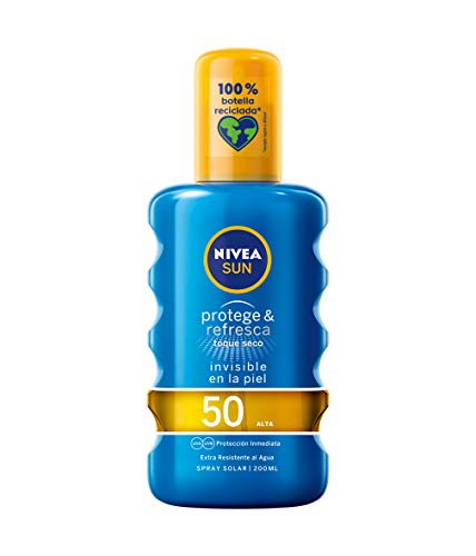 Protetor Solar NIVEA Sun Spray SPF50 Protect&Hydrate 200ml NIVEA - Protetor solar - spf50+, proteção UV, hidratação, 200ml