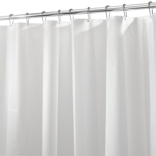 Capa para Cortina de Banho IDESIGN 3.0 Liner InterDesign - Cortinas de chuveiro - 2 m, branco, peva ecológico, antimoho