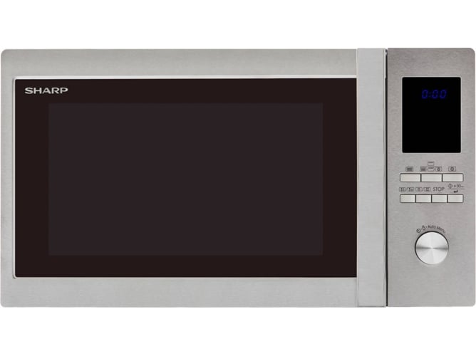 Micro-ondas SHARP R-982STWE (42 L - Com Grill - Inox) Sharp - Fornos de microondas - 4,2 L, grill, inox, 1000 W