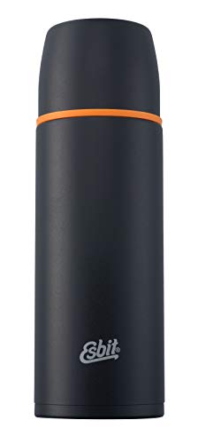 Garrafa Térmica ESBIT 1L (Preto - Aço Inoxidável) Esbit - Porta-alimentos e bebidas - 1L, preto, aço inoxidável
