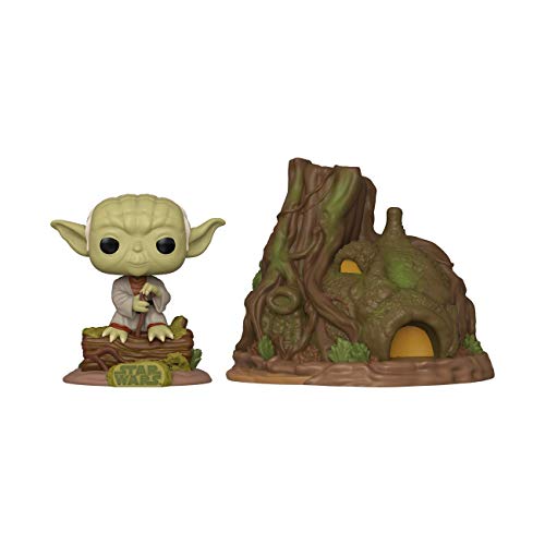 Figura FUNKO Pop Deluxe Star Wars Empire Strikes Back Yoda Cabin Funko - Bonecos de ação e brinquedo - figura, funko pop, deluxe, star wars, empire strikes back, yoda cabin