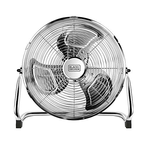 Ventilador de Pie BLACK & DECKER BXEFF120E (3 velocidades - 40 W) BLACK + DECKER - Ventoinhas de mesa e de pedestal - 3 velocidades, 40 W