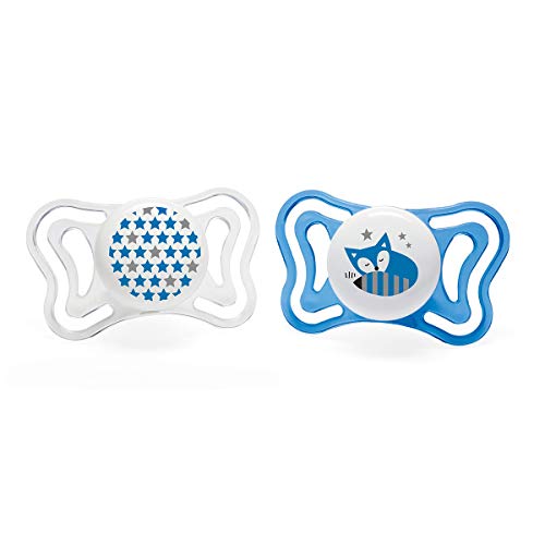 Chicco Physio Light Silicone Pacifier Set 2 Chicco - Cuidados com a higiene oral - silicone, pacificador, conjunto