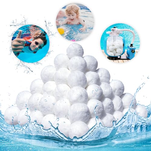 Bolas de filtro para piscina de 700g (Recondicionado Como Novo) Bohodiy - Móveis de exterior - 700g, piscina, vinil, aço