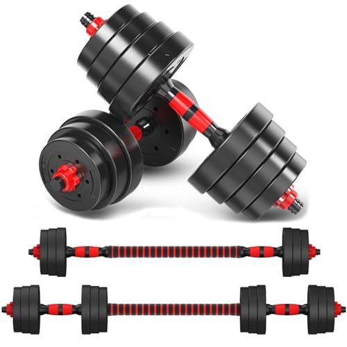Conjunto de Halteres RISCKO 2 em 1 (10-50 kg) riscko - Levantamento de peso - aço, 10-50 kg, fitness, 2 em 1