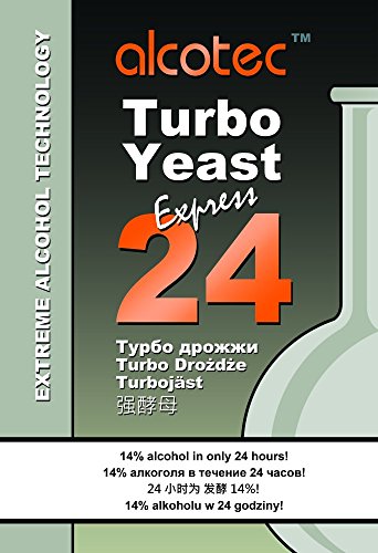 Alcocola ALCOTECH Turbo-24H (205 g) - Branco Inconnu - Fermento - alcóla, branco, 205 g