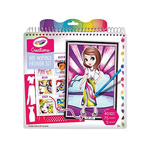 Álbum de Colorir CRAYOLA Creations (Idade Mínima Recomendada: 8 anos) CRAYOLA - Livros - álbum, colorir, crayola, creations, idade mínima: 8 anos